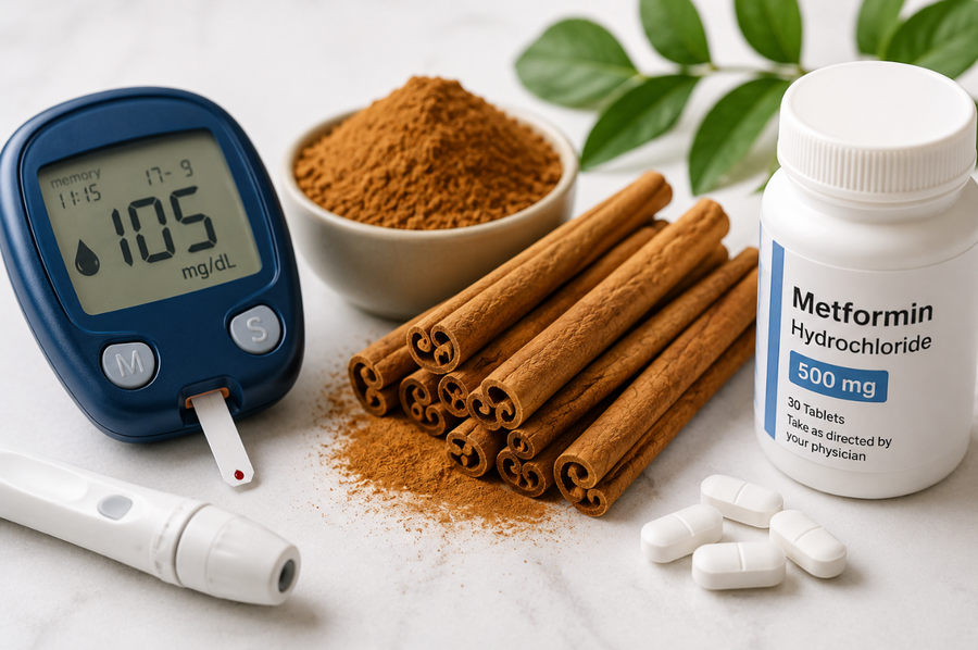 metformin and ceylon cinnamon
