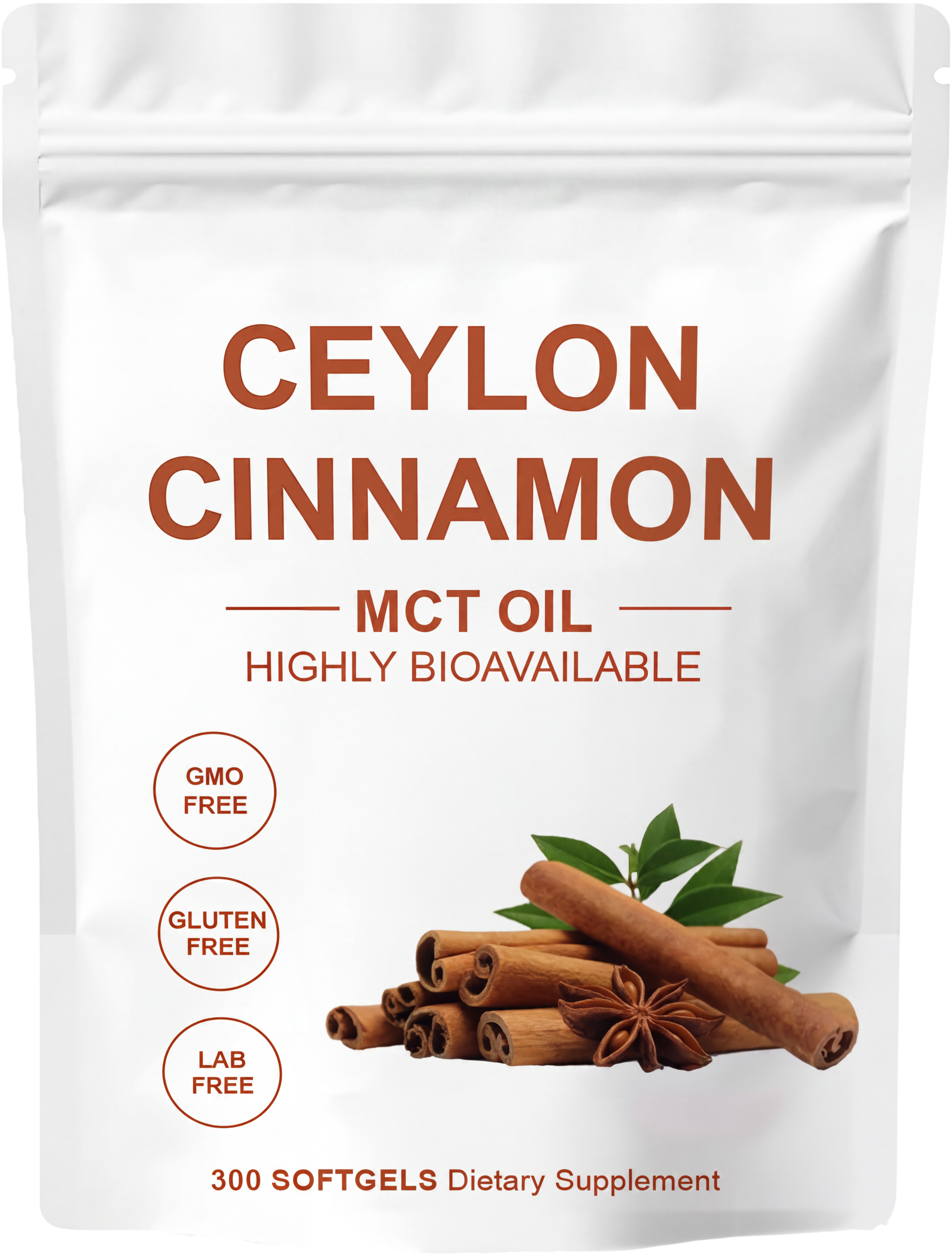 Ceylon Cinnamon 7200mg with MCT Oil